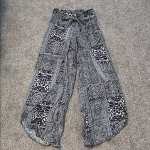 Split Leg Pants